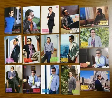 THE ALFEE 사쿠라이 켄 트레이딩 카드 세트