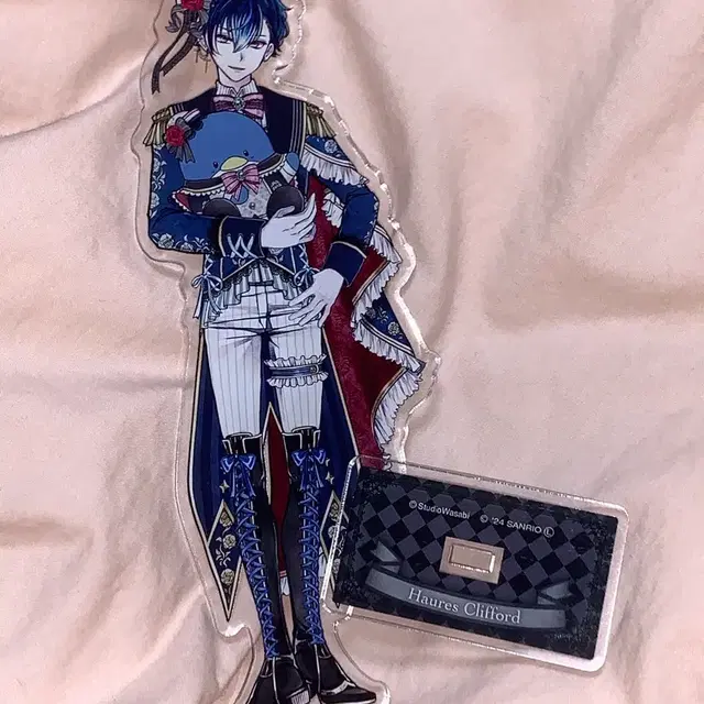 아쿠네코 산리오 콜라보 아크릴 스탠드 하우레스 악마집사와 검은 고양이