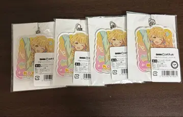 학원 아이돌 마스터 후지타 코토네 아크릴 키링 4종 세트