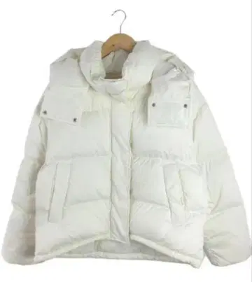 MOUSSY SHORT PUFFER 자켓 화이트 다운 자켓