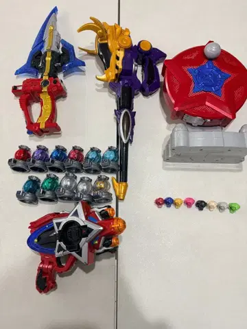 우주전대 큐렌쟈 굿즈 세트