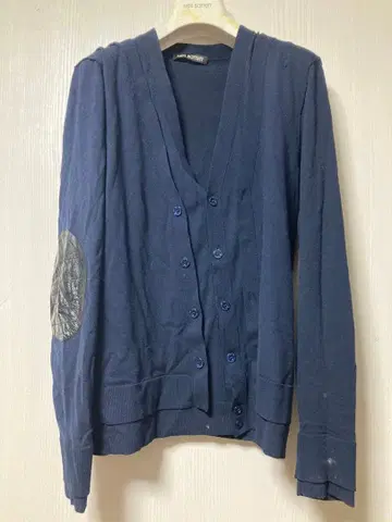 닐바렛 레이어드 가디건 파랑 xs