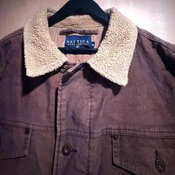 따뜻한 NAUTICA 브라운 코듀로이 자켓 XL