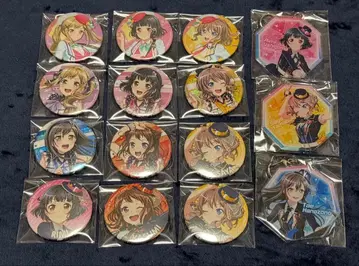 Poppin'Party 캔뱃지 아크릴 키링 세트