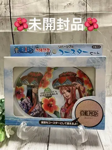원피스 ONE PIECE 오키나와 한정판 코스터 나미 로빈 세트