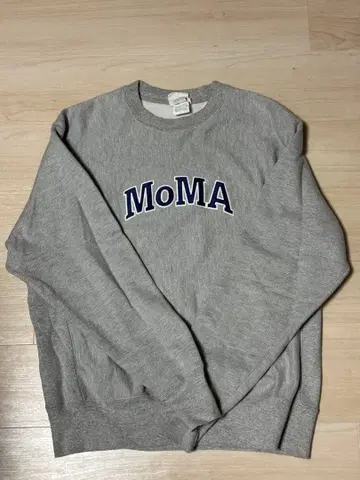 MoMA 로고 자수 그레이 트레이닝복