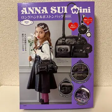 ANNA SUI mini 롱 핸들 보스턴 백 BOOK ROSE v -