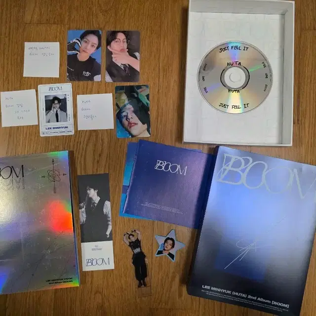 비투비 이민혁 (HUTA) BOOM 앨범 풀셋 (포카+포스터 포함)