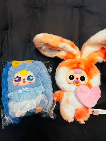 baby three 봉제 인형 2세트