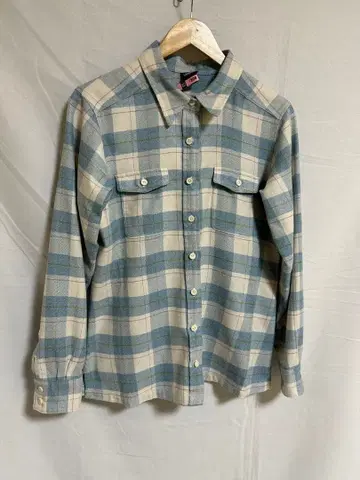 patagonia 플란넬 셔츠 스카이블루 체크