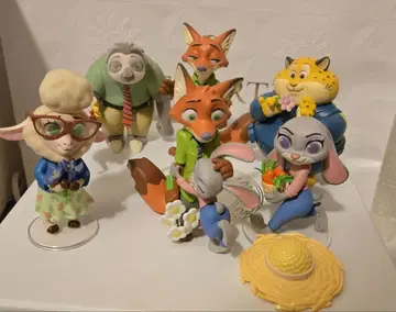 디즈니 주토피아 피규어 세트 6개