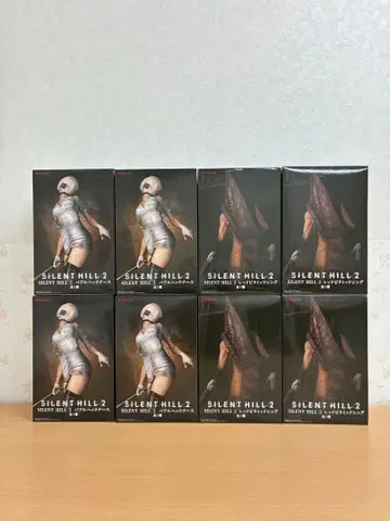 사일런트 힐 2 레드 피라미드 싱 버블 헤드 간호사 8개 세트