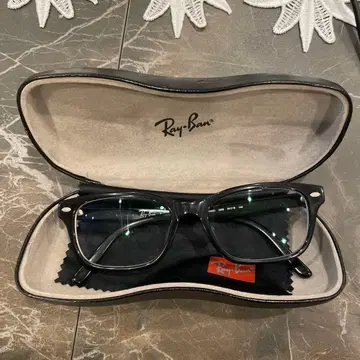 레이밴 RB 5345D 블랙 안경