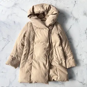 인기 ROPE 숄카라 롱 다운 자켓 코트 M