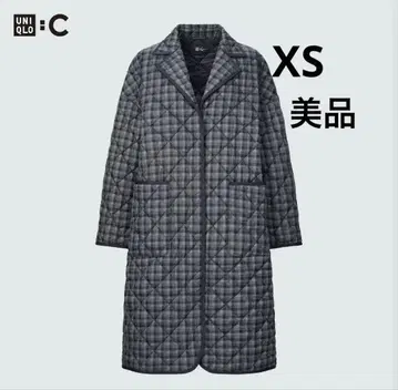 최종 가격 UNIQLO 퍼프 테크 오버사이즈 코트 XS