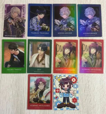 A3! 클리어 카드 파샤코레 금박 츠무기 스케 미츠루 호마레 아즈마 가이