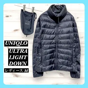 [ 유니클로 ] UNIQLO 여성용 M 울트라 라이트 다운 자켓 블랙