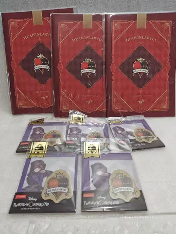 트위스티드 원더랜드 하트라빌 노트 부착 세트