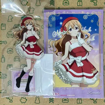 오미 카나타 아크릴 스탠드 + 금박 카드 산타풍 의상 ver.