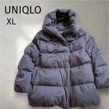 유니클로 파우더 필 다운 숏코트 XL