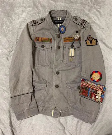 SHARE SPIRIT 커스텀 밀리터리 자켓