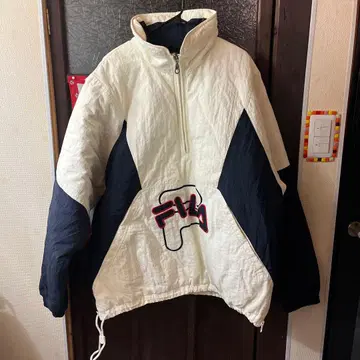 FILA 하프 지퍼 나일론 자켓 XL