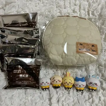 치이카와 코스 4탄 소프트 비닐 파우치 세트