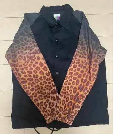 FACETASM 레오파드 무늬 긴팔 셔츠