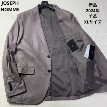 새상품 2024년 XL joseph homme 테일러드 자켓 양가죽