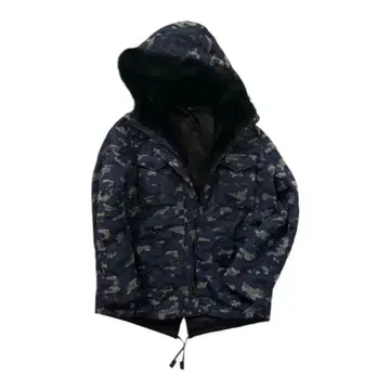 JIL SANDER archive fur camouflage jacket