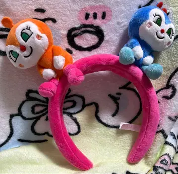 [ 미사용 새상품 ] 호빵맨 뮤지엄 한정판 머리띠