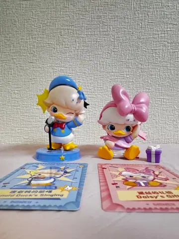 도널드 덕 & 데이지 덕 피규어 세트