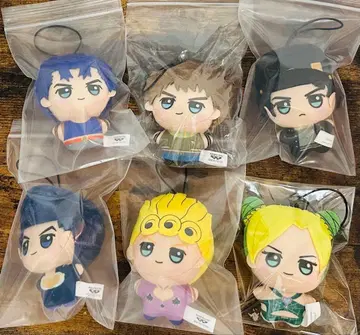 남코 한정판 죠죠의 기묘한 모험 SD 인형 전 6종 컴플리트