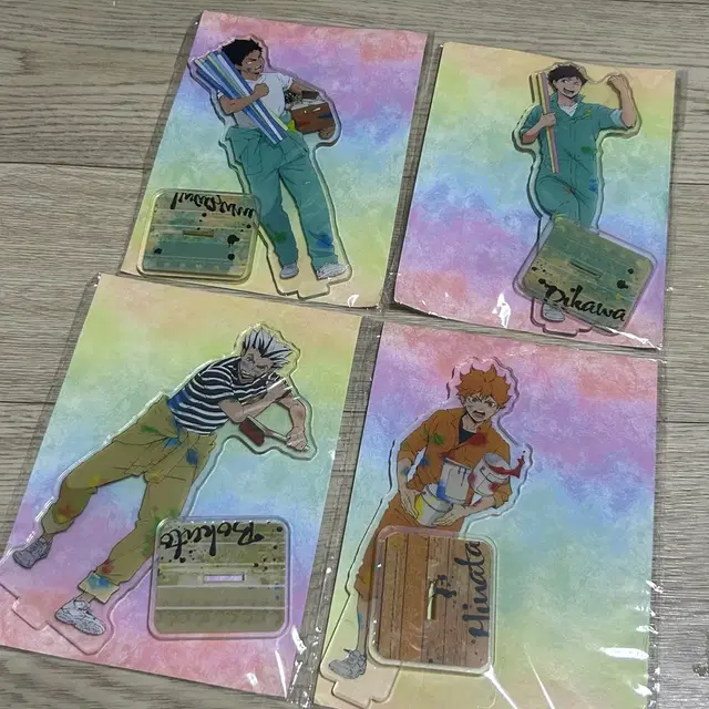 하이큐 오이카와 이와이즈미 보쿠토 히나타 아크릴스탠드