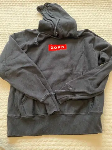 ZORN x Champion 블랙 후드티 트레이닝복 M 사이즈