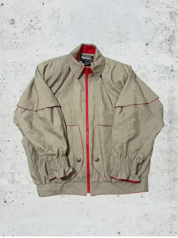 PORTRAIT 80년대~90년대 스트라이프 안감 자켓 블루종 L 사이즈