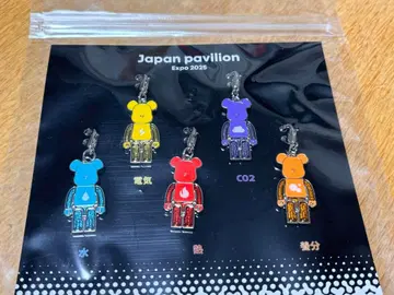 오사카 간사이 박람회 일본관 한정판 BE@RBRICK 참 세트