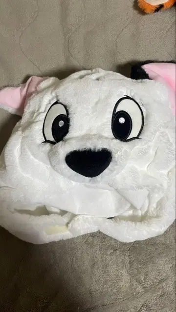 개 캐릭터 모자