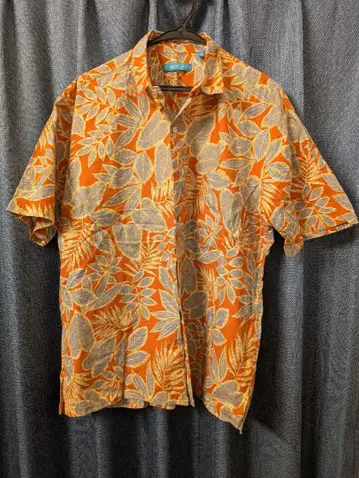 Tori Richard 알로하 셔츠 M 사이즈 오렌지
