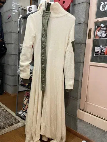 sacai 도킹 니트 원피스 1 S 사이즈 상당