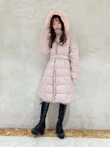 EATME 롱 다운 코트