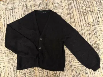 HARE 모헤어 볼륨 가디건