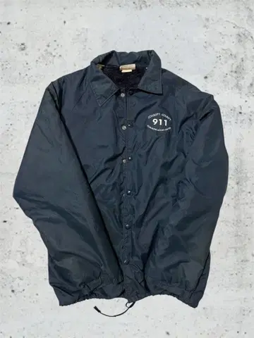 HARTWELL 나일론 자켓 911 자수 네이비