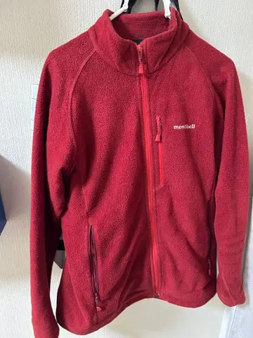 mont-bell 플리스 자켓 L 사이즈 레드