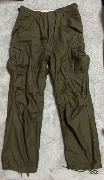 카고 팬츠 올리브 그린