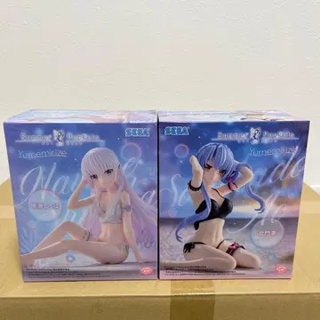 Summer Pockets 나루세 시로라 소라카도 아오이 피규어 세트