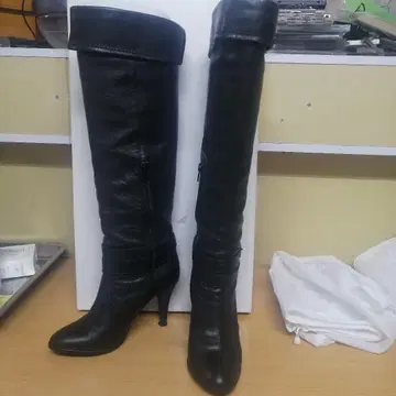 DIANA 다이애나 롱 부츠 일본제 여성용 23.5cm 높이 48