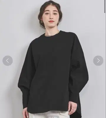 [ 미사용 새상품 ] HYKE ( 하이크 ) 타스란 트윌 블라우스 1