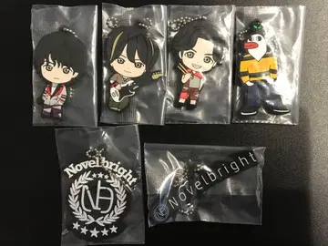 Novelbright 캡슐 러버 마스코트 6개 세트