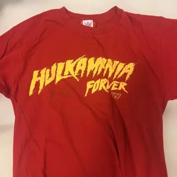 HULKAMANIA FOREVER T셔츠 레드